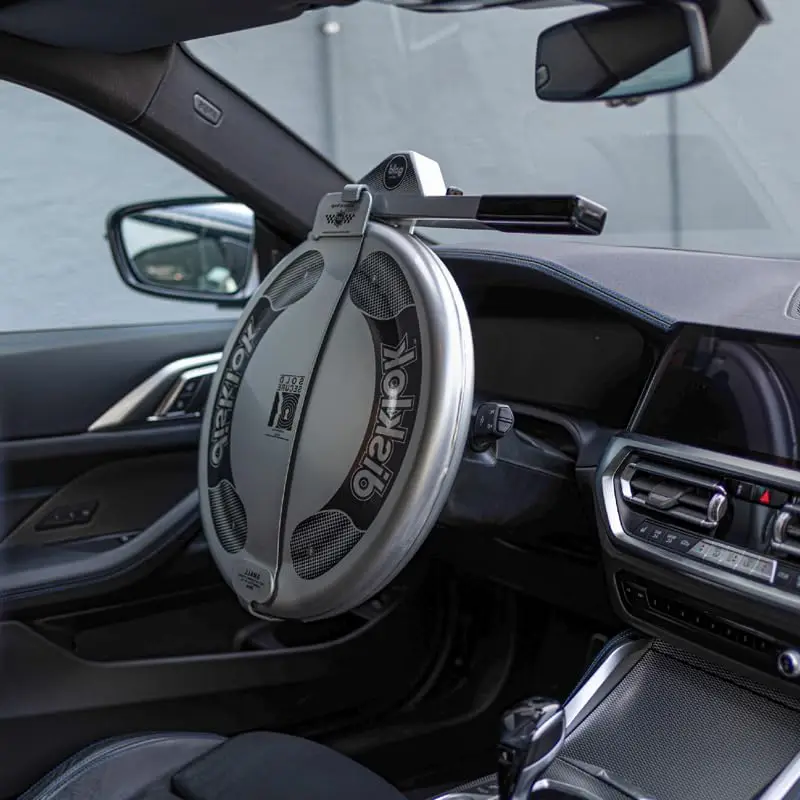 

Усиленный противоугонный замок на руль для автомобиля и автодома, золотая версия, универсальный, с высокой видимостью