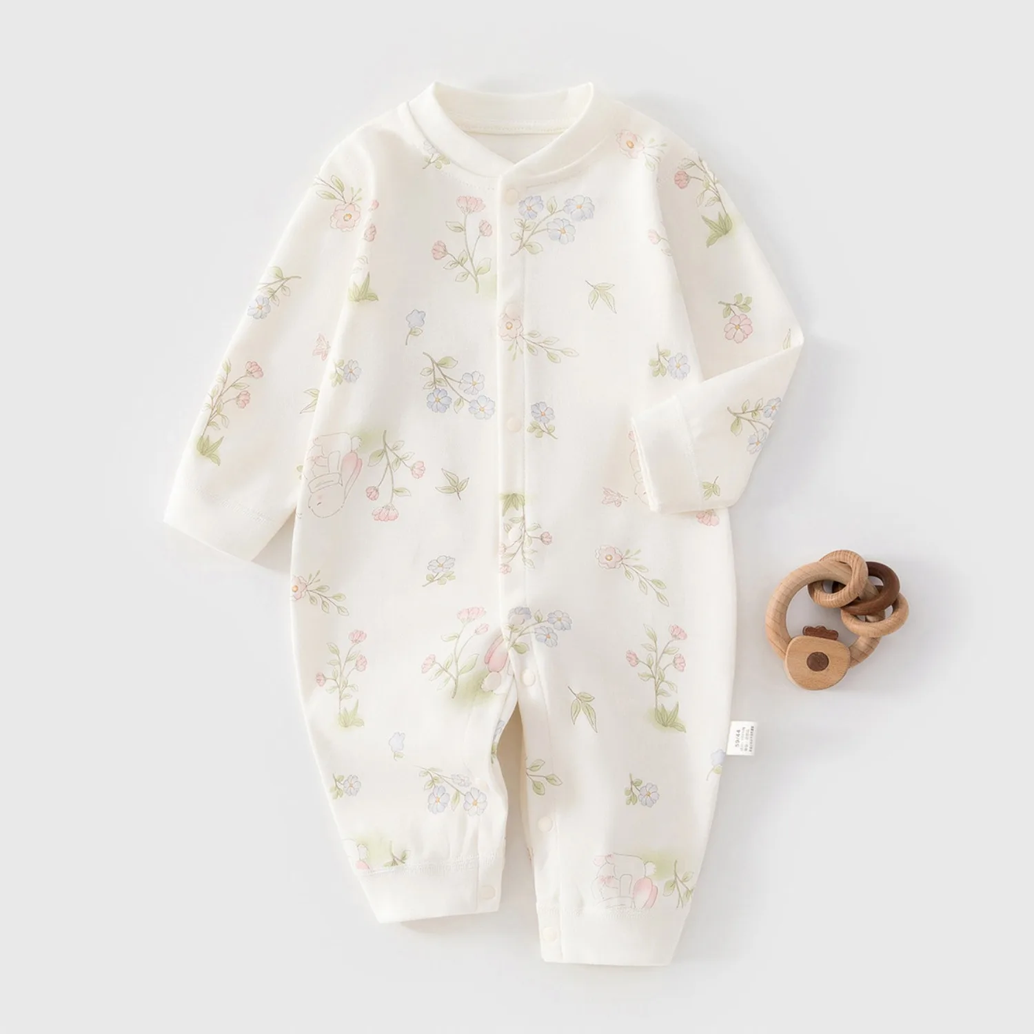 

Новый комбинезон для малышей 2026 года, весенне-осенний, с мультяшным рисунком, для девочек, 0-18 месяцев, для мальчиков, для прогулок на улице