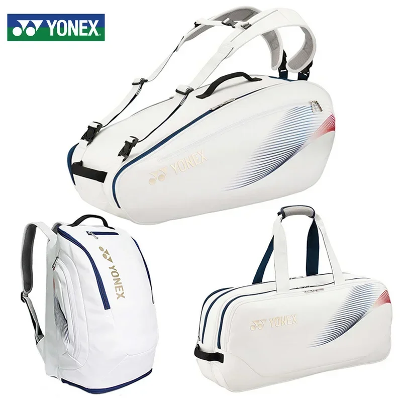 

Yonex Genuine Badminton Bag Professional Tennis Racket Backpack Fashion Sports Waterproof Large Capacity Competition Training