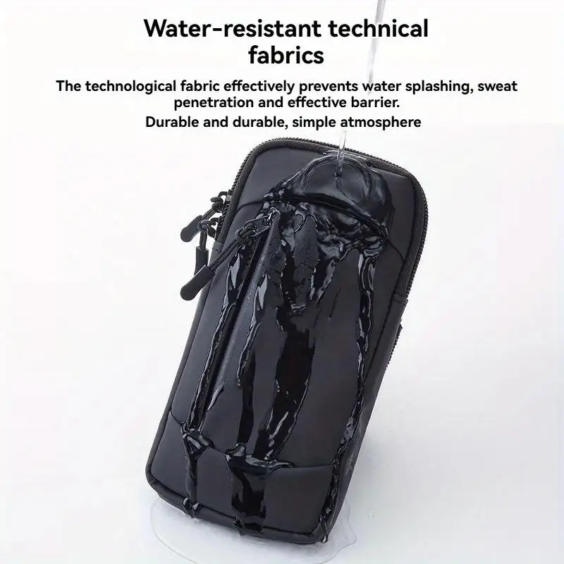 Nuova borsa sportiva per fascia da braccio per telefono cellulare da jogging portatile PU da corsa borsa da polso impermeabile copertura del braccio donna uomo