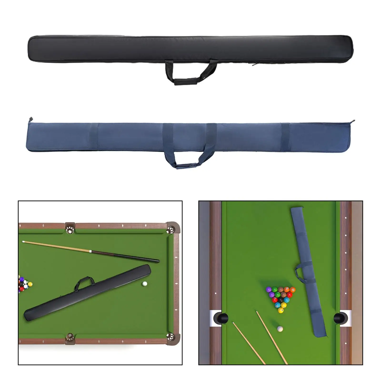 Pool Cue Sticks Bag 1/2 Snooker Biljart Cue Case Oxford Doek Kan Houden 3 Cue