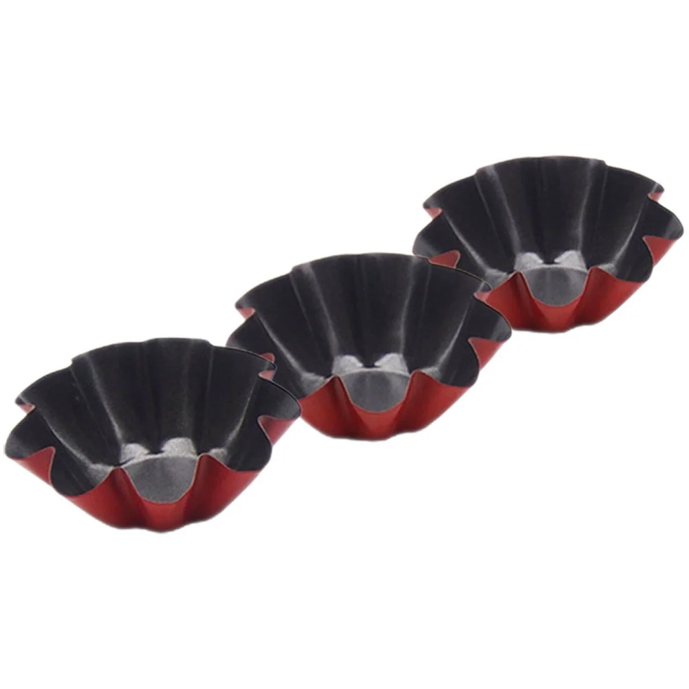 

3 Pcs Baking Cups Egg Tart Mold Pan Accessory Kitchen Muffin Household Jelly Pudding