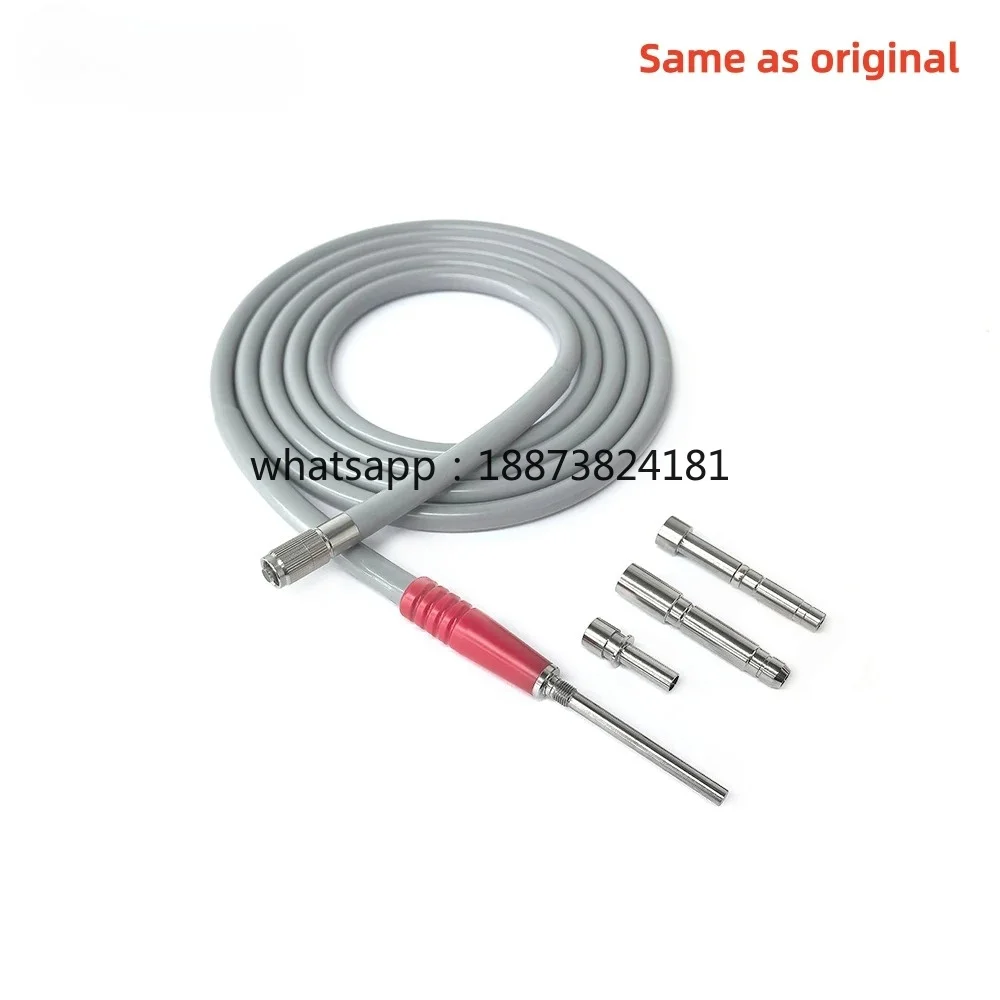 High Transmission Grey Fiber Optic Light Source Cable Abrasion Resistant Fit Wolf  fast shipping