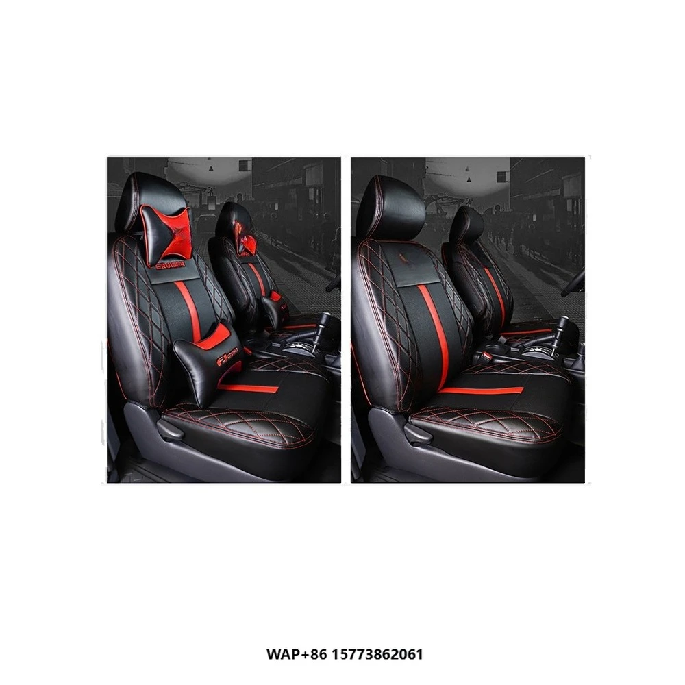 Seat Car Seat Cover for Tyota FJ Cruiser Seat Protector Fashion High Quality 3D Four Season PU Leather Set Cover