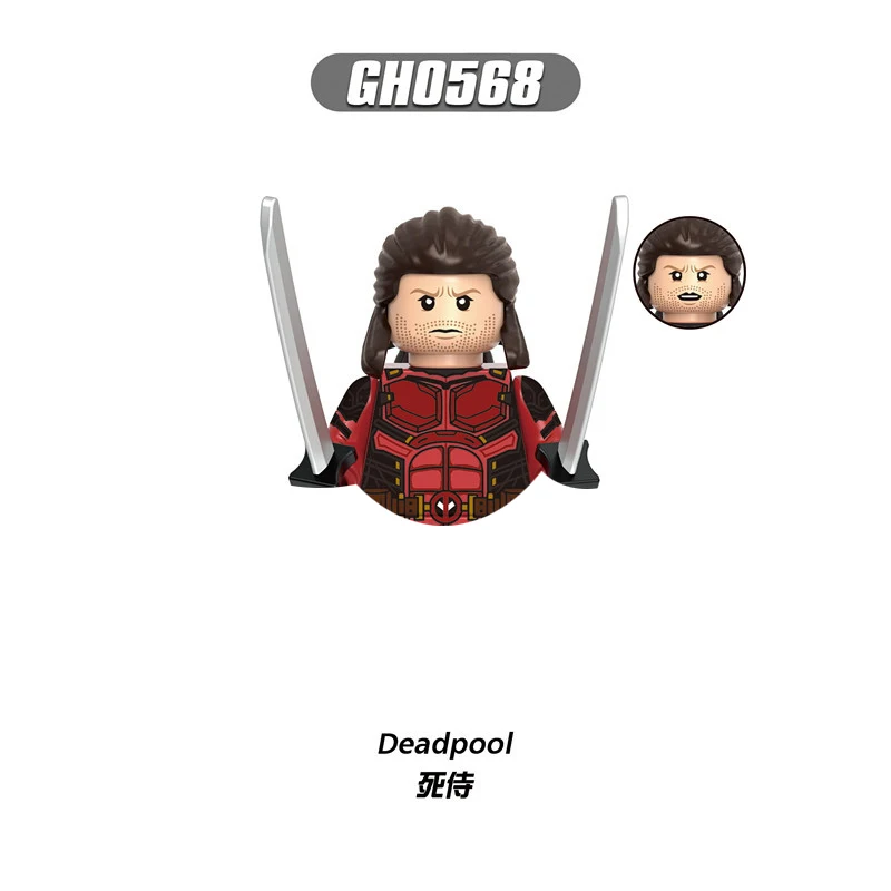 2026 Neue Deadpool Bausteine Mini-Actionfiguren Lernspielzeug DIY Geschenke für Kinder