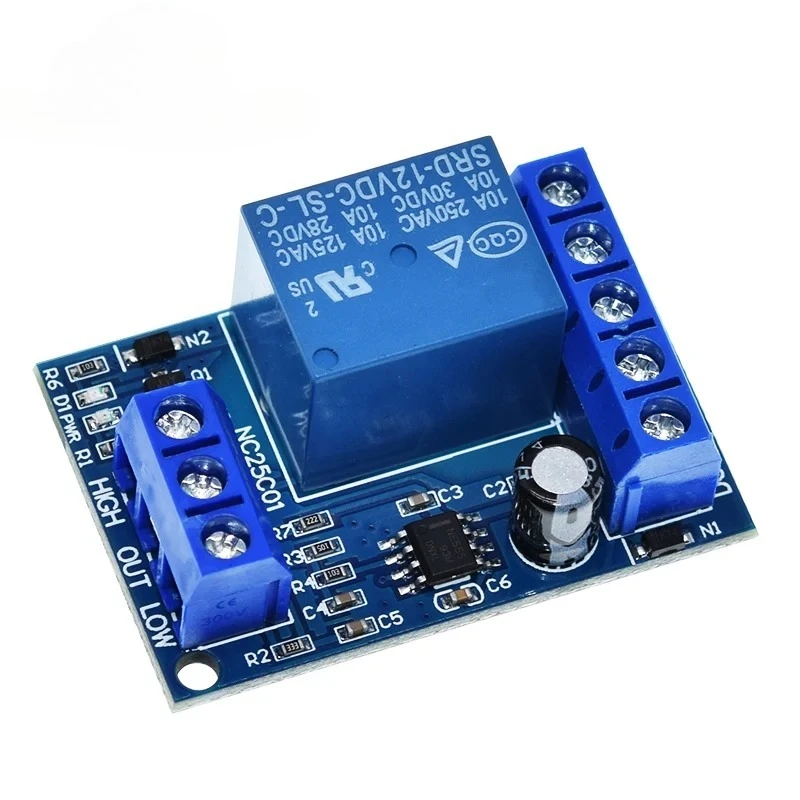 2 in 1 Pump Pour Water Automatic Controller DC 12V Liquid Level Sensor Switch Relay Module For  Fish tank Waterhouse Irriga