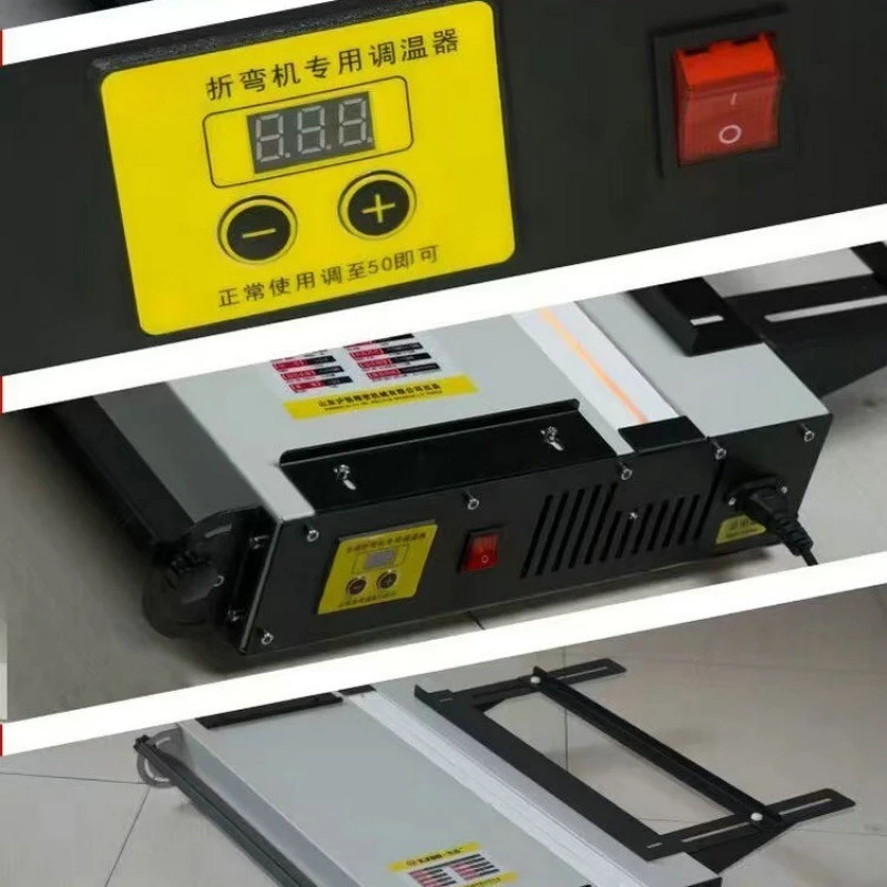 F650-3S Acrylic Bending Machine With Angle Positioning PC/ABS/PP Plexiglass Plastic Sheet Air Cooling Heating