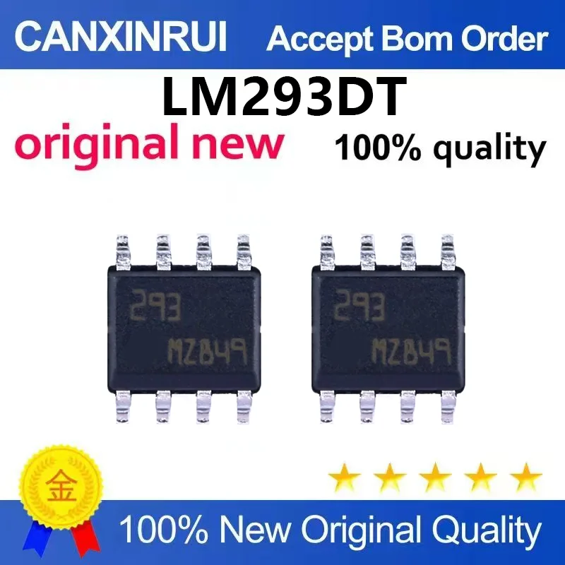 (5pcs-100pcs)Brand new original LM293 LM293DR LM293DT SMT SOP-8 voltage comparator