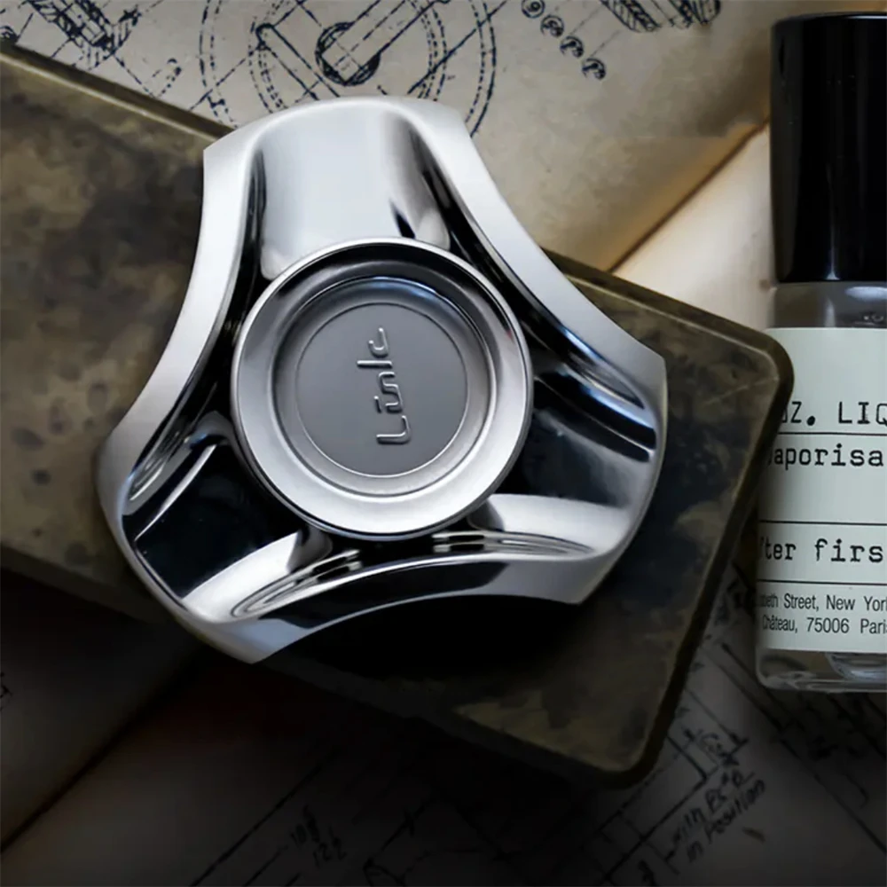 ลูกข่างสแตนเลส LINK ของเล่น EDC คลายเครียด ของเล่นสไลด์มือ บรรเทาความวิตกกังวล ของเล่นเสริมพัฒนาการทางประสาทสัมผัส