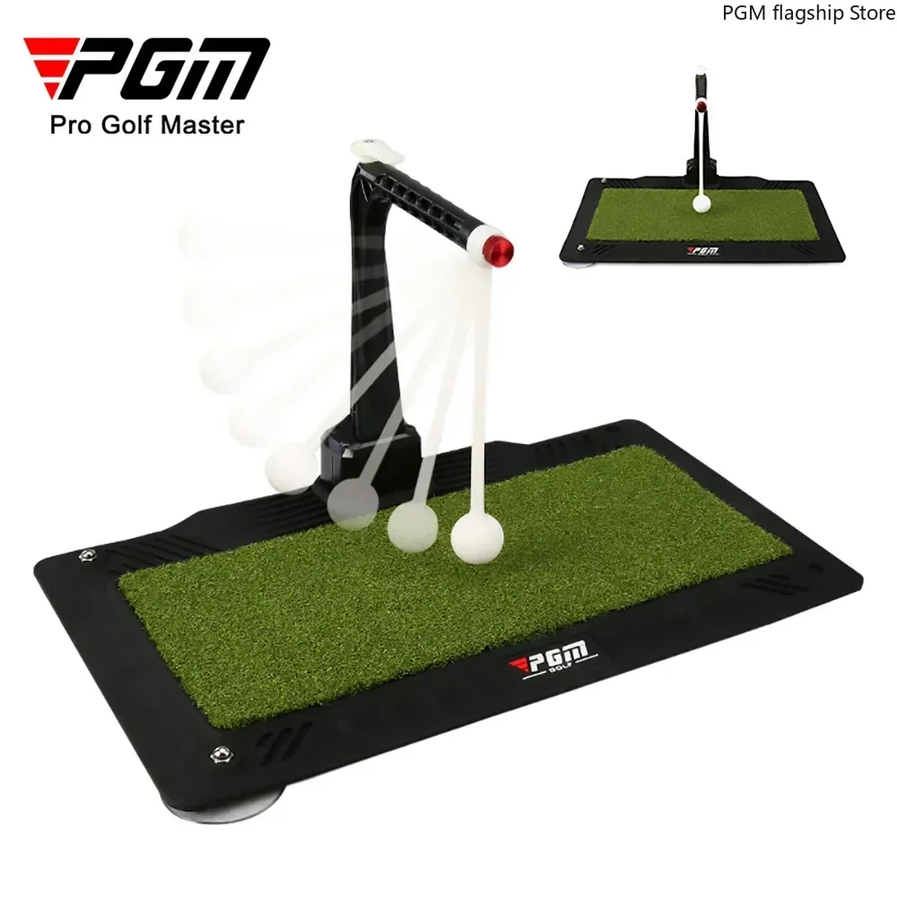 PGM Indoor Golf Swing Training Device 360° Rotation Training Device Adjustable Height Stand HL007