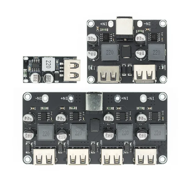 USB QC3.0 QC2.0 DC-DC Buck Converter Charger Buck Module 6V-32V 12V 24V to Fast Charger Board 5V