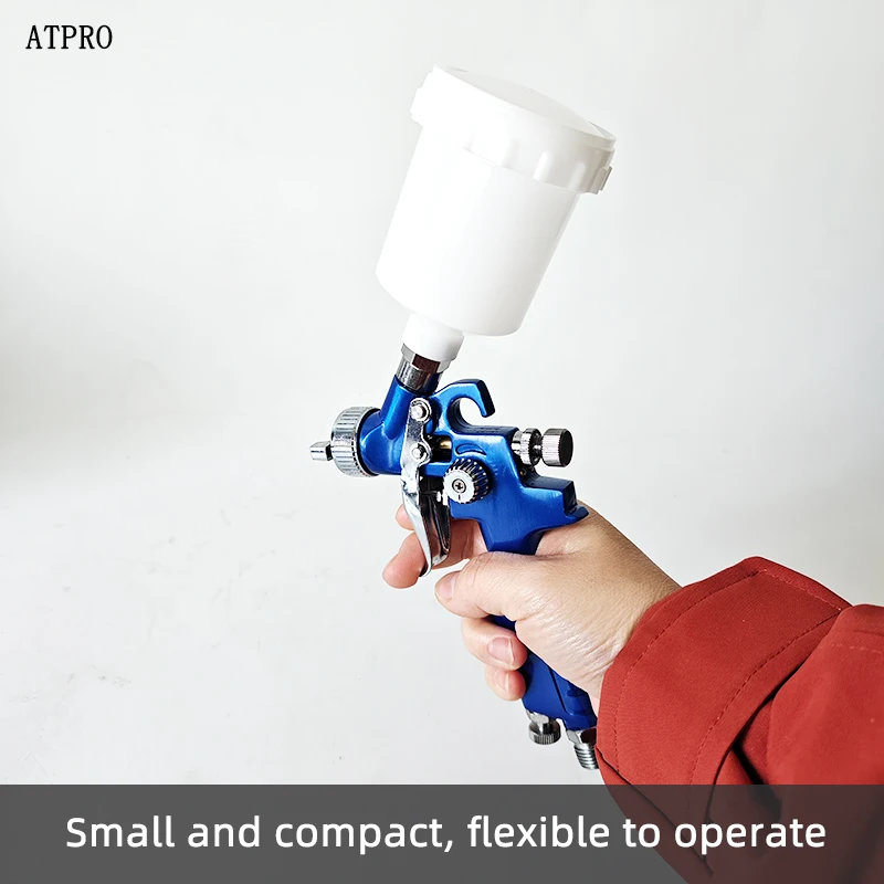 

0.8MM Nozzle Caliber MINI Bottle 125ML Capacity High Atomization Car Small Area Scratch Repair Spray Gun