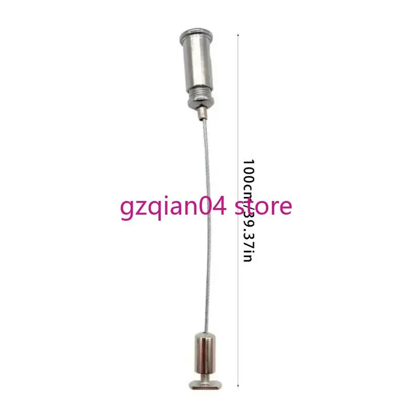 N7MD 4PCS Solidne stalowe kable zawieszenia do światła sufitowego i wiszące obrazy