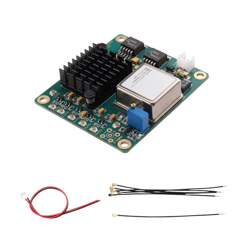 A20F-Y11 10Mhz OCXO Clock Generator HAT For Raspberry Pi Frequency Standard Multi-Channel PLL Output Jitter Reducer Reduction
