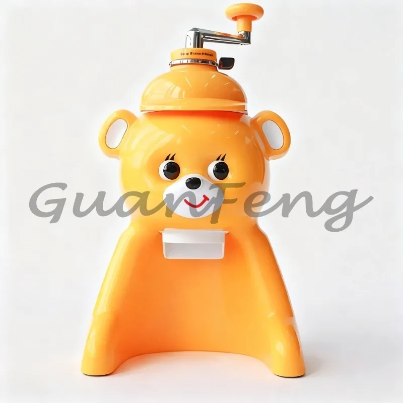 Household Small Manual Ice Shaver Hand‑Operated Shaved Ice Crusher Breaker Machine for Home Dessert Snow Ice Making Equipment