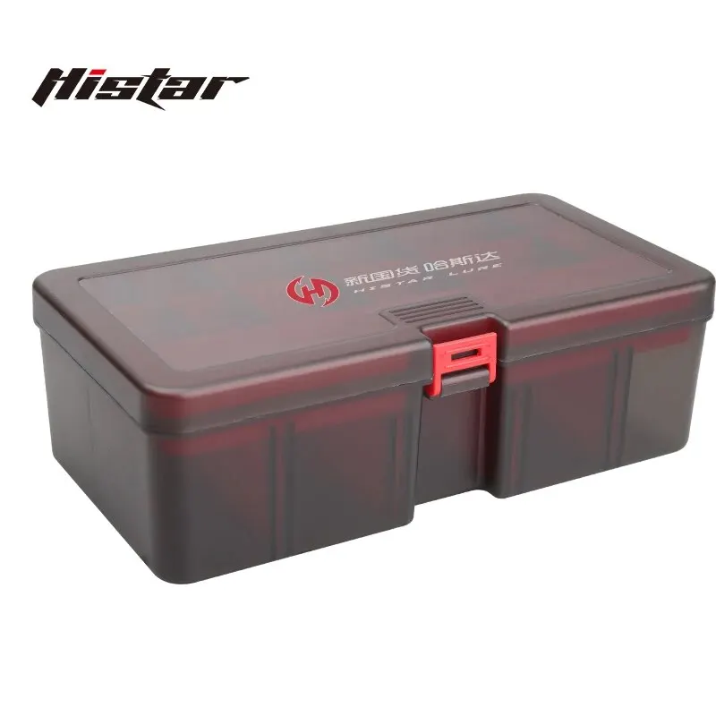 HISTAR 1PC Thicken PP Anti-Pressure Big Capacity Detachable Board Adjustable Space Double Layer Multi-Size Fishing Tackle Box