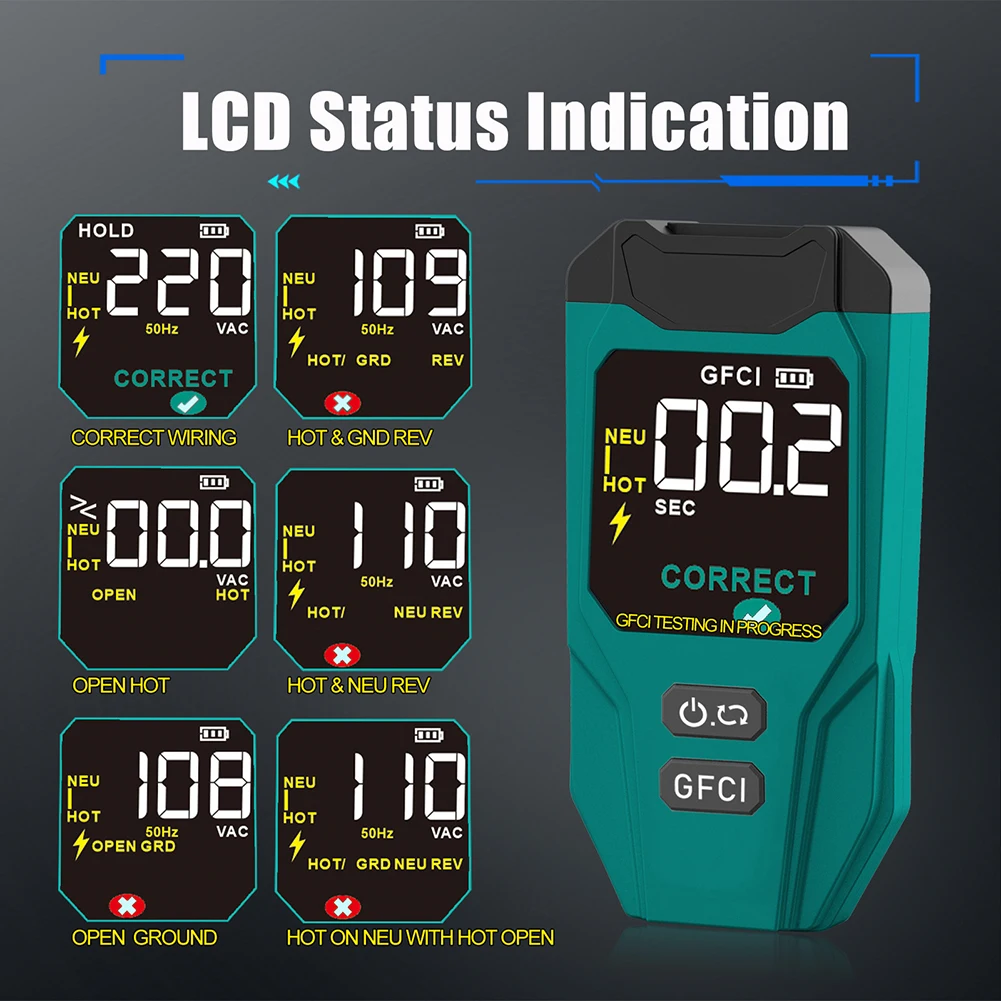 Robust Circuit Finder Equipment with Slip Resistant 2K Housing Automatic Power Management and Portable Storage Bag