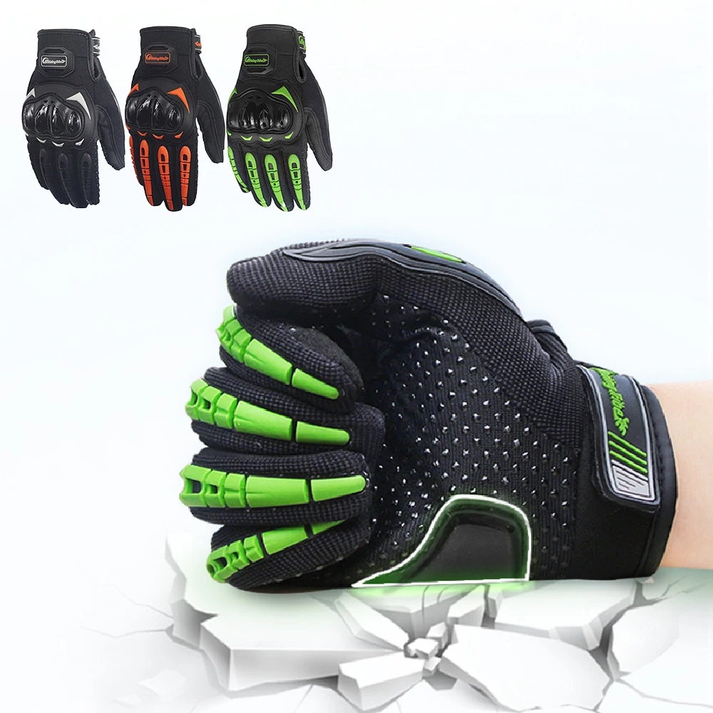 Summer New Motorcycle Gloves Anti Fall And Anti-collision Off-road Riding Gloves Breathable Gloves Motorcycle Equipment M-2XL