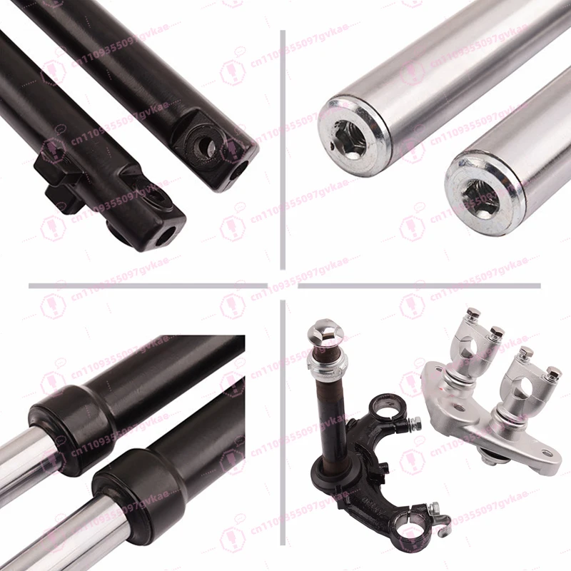 Motorcycle Front Shock Absorber  CRF/XR 50-110CC Fork Spring Stock Suspension Set Kit Electric Scooter Dirt Bike Moto