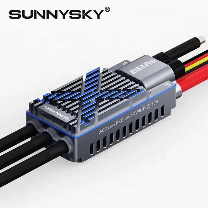 X105A PRO ESC Brushless Electric Speed Controller 32-bit for VTOL Fixed Wing  UAV FPV 3D RC Helicopter Airplane