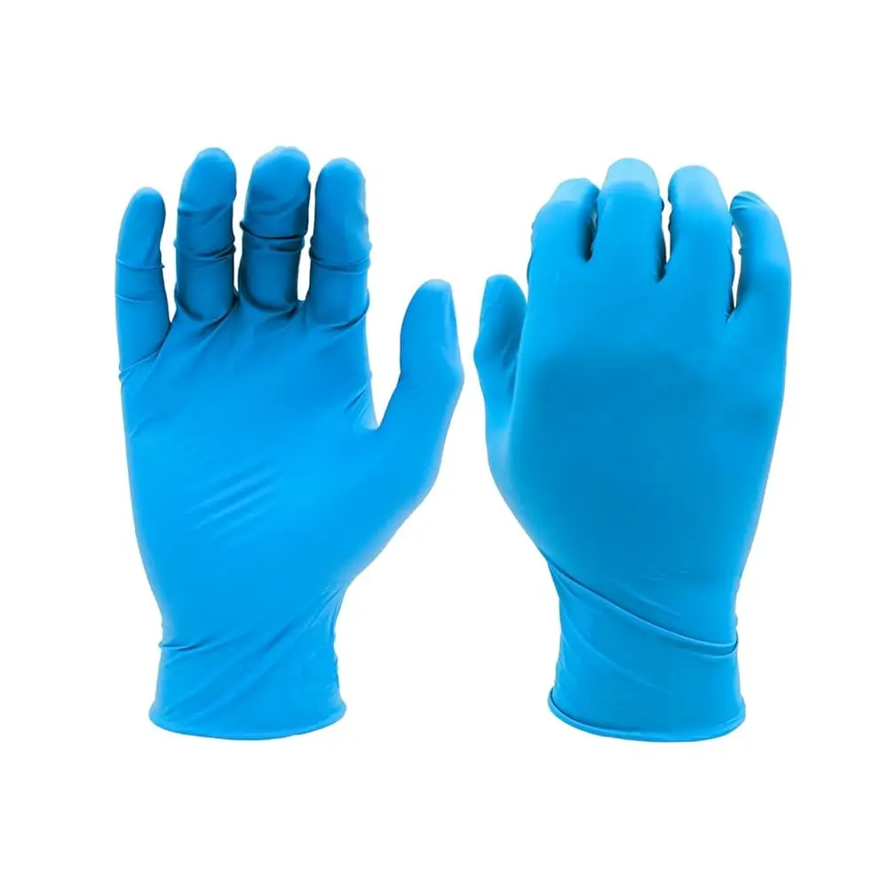 

Free Shipping 8005PF Sustainable EBT Latex-Free, Powder-Free, Nitrile Disposable Single Use Safety Gloves, 8 Mil, 9.5\ Length, X