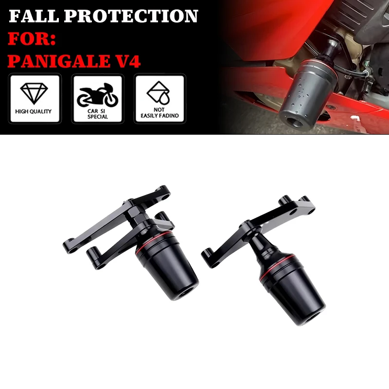 

Motorcycle Falling Protection Frame Slider Fairing Guard Anti Crash Pad Protector For DUCATI PANIGALE V4 V4S PANIGALE 2018-2021
