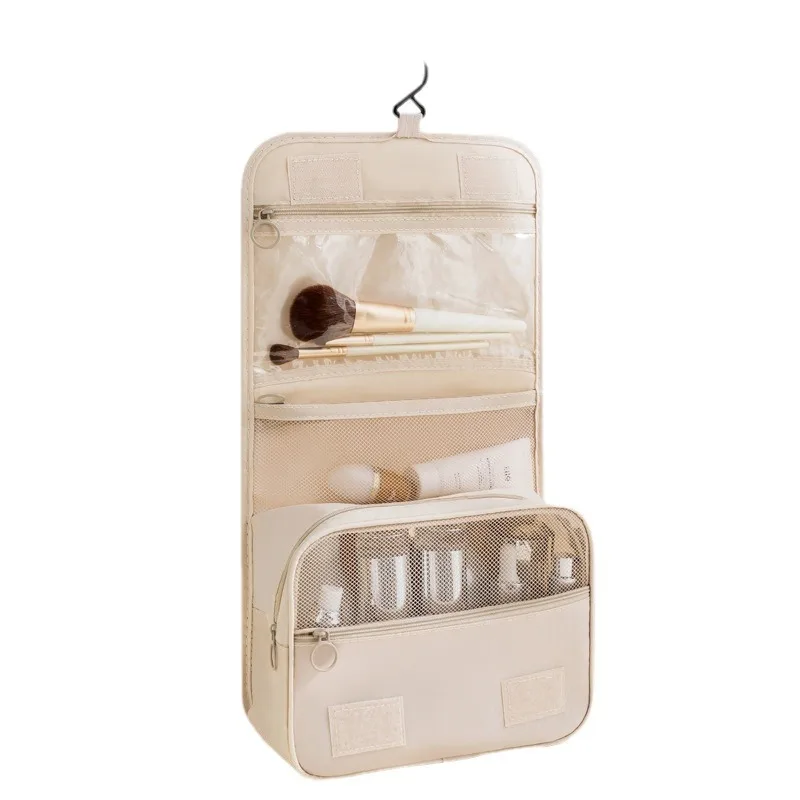 HOMEFISH Multifunktionale Haken-Waschtasche, Tragbare Kosmetik-Aufbewahrungstasche für Reisen – Detail 2