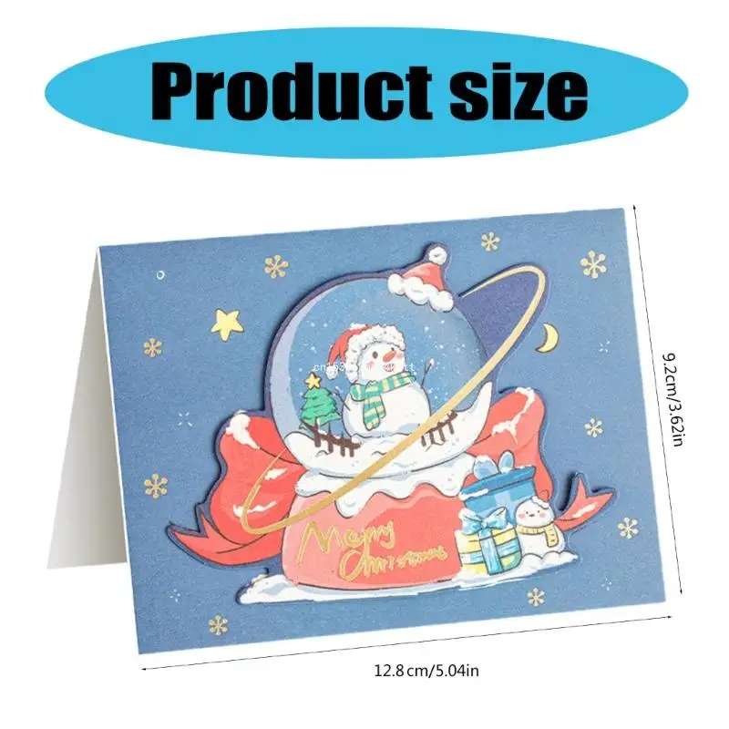 30Pcs Christmas Card Winter Holiday Greeting Card 3.6x5Inch Christmas Greeting Card for Family Friend Christmas New Dropship