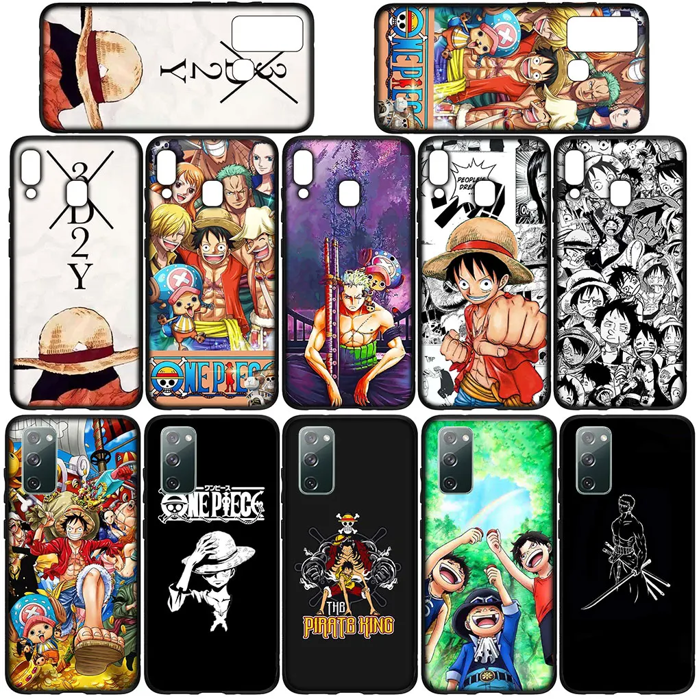 One Piece Anime Roronoa Zoro Luffy Phone Cover Case for OPPO A94 A95 A92 A72 A52 A96 A93 A12 A15 A16 A17 A55 A56 A53 A77 A57 A32