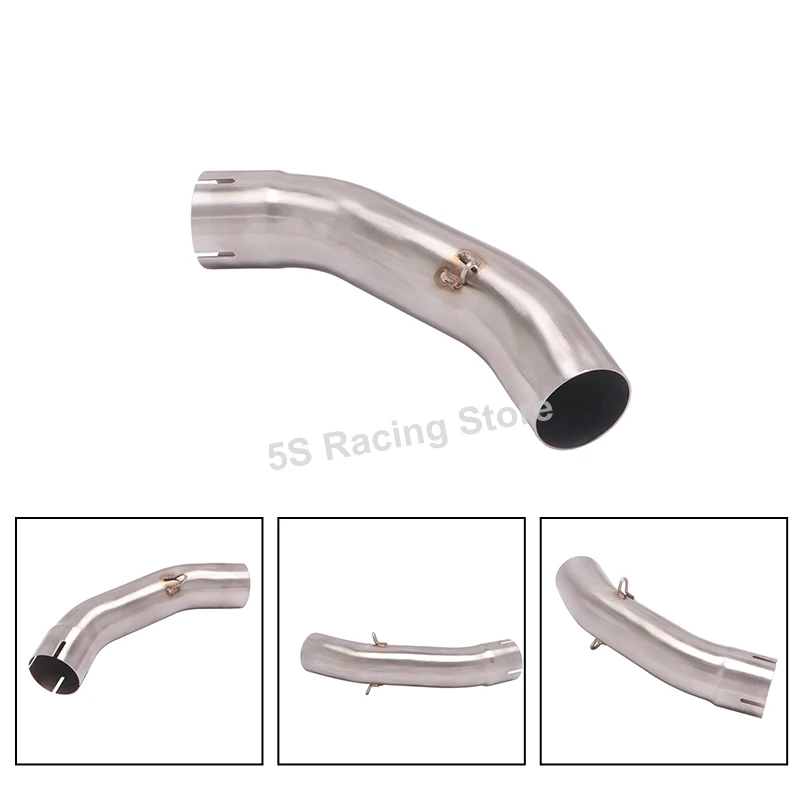 Slip For Husqvarna 401 SVARTPILEN 401 VITPILEN 125 250 2020 2021 2022 2023 Motorcycle Exhaust Mid Link Pipe Connect 51Mm Muffler