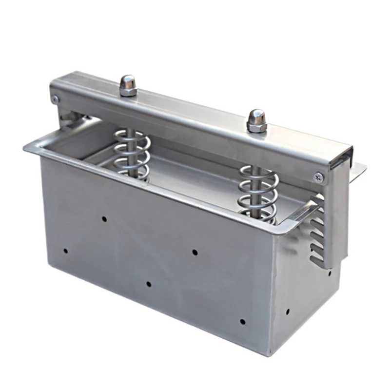 Kitchen Cooked Meat Frozen Beef Roll Stainless Steel Forming Tool 1KG Ham Meat Pressing Tool Box 200X100x70mm