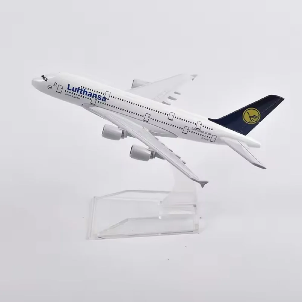 airplane model toy 16cm scale aircraft A380 Series Airlines Airplane airplane toys for child Metal Aviation for Collections