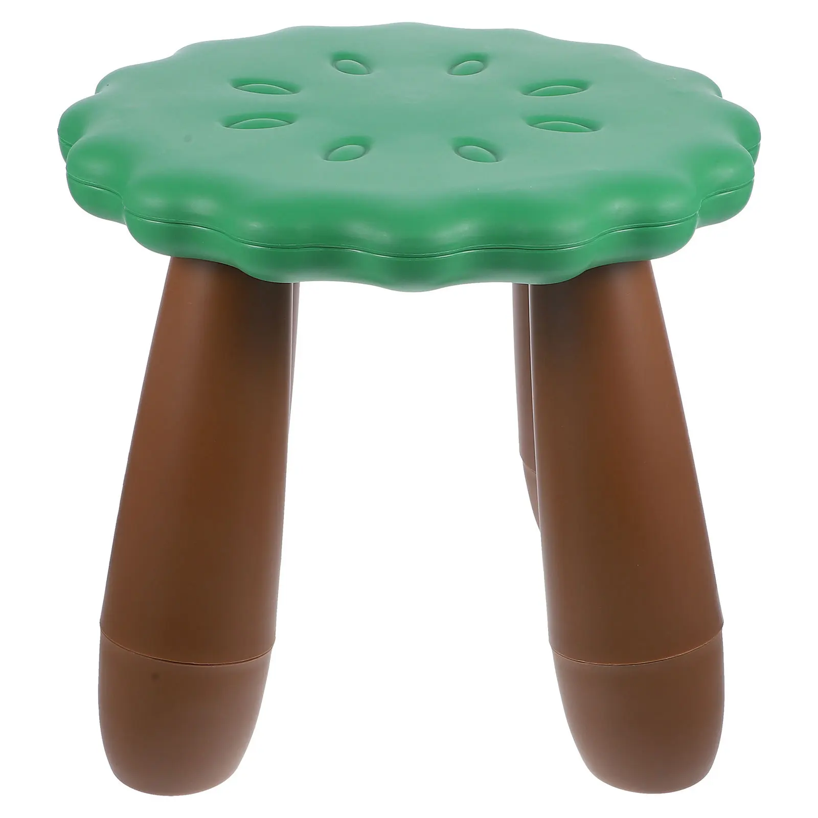 مقعد بلاستيكي غير قابل للانزلاق للحمام المنزلي والمطبخ خفيف الوزن ومدمج ومثالي هدية الانتقال لمنزل جديد في الداخل #1