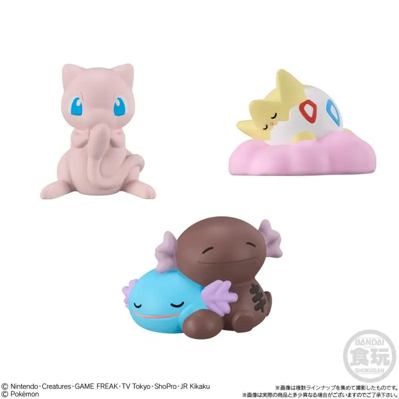 Bandai Original Pokemon Kids Meet Togepi Snorlax Anime Action Figure Toys For Boys Girls Kids Children Birthday Gifts Model