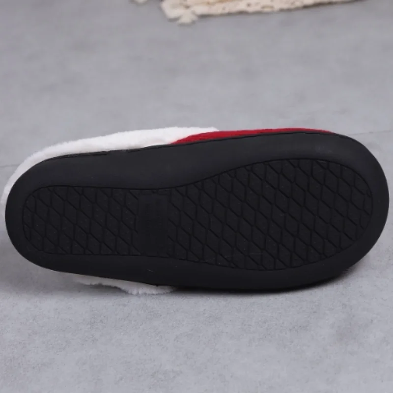 Men & Women Indoor Bedroom Slipper 2023 Winter New Plush Warm Thicken Couple  Cotton Slipper Casual Cozy Lady Shoes 36-45 A0095