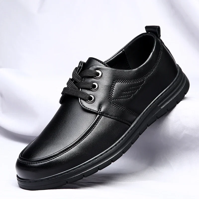 

Men's Leather Shoes Casual Versatile Formal Oxford Shoes Wedding Office Flats Men's Comfortable Walking Shoes Driving Shoes38-48