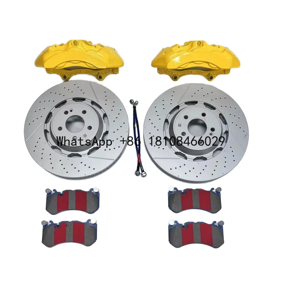 

AMG6 Style Big 6 Pot Brake Caliper With 360mm 375mm 390mm Monoblock Disk Kit for Mercedes benz Model