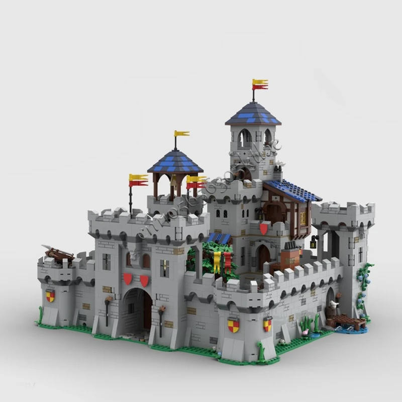 4039 ELEMENTÓW Średniowieczny Model MOC Zestaw Klocków Konstrukcyjnych Modularna Forta Projekt DIY Edukacyjne Zabawki Niespodzianki Prezenty Urodzinowe