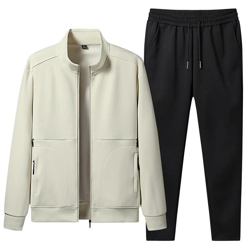 

Spring Oversized Sportswear Men's Running Sets Clothing Jogging Sports Jacket+Pants Sweatsuit Fitness Basketball Workout Clothes