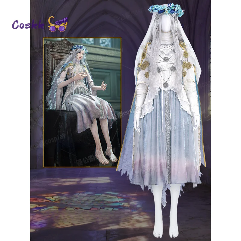 Puppe Revenant Avenger Cosplay Kostüm Spiel Nightreign Halloween Kleid Kopfbedeckung Requisiten Frauen elegante neue Uniform