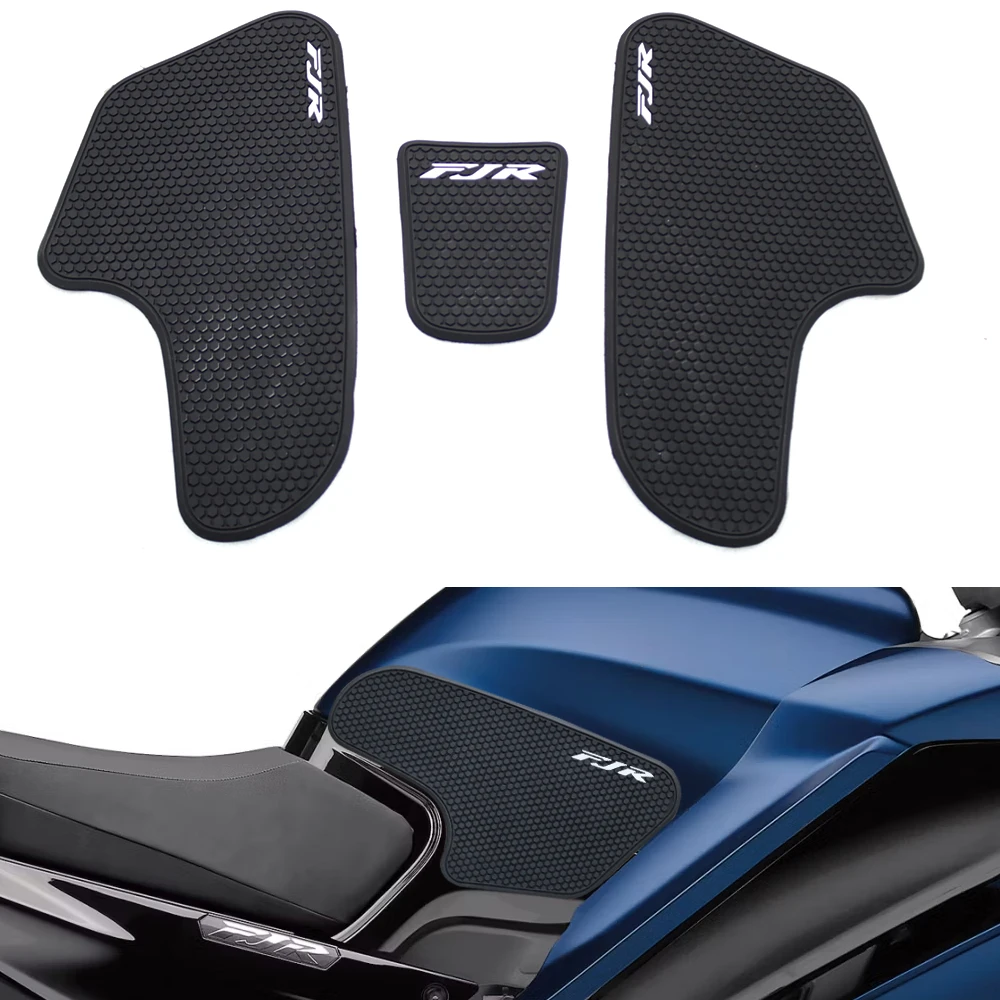 NEW FJR 1300 Motorcycle Non-slip Side Fuel Tank Stickers Waterproof Pad Rubber Sticker For YAMAHA FJR1300 FJR 1300 5JW1 06-24