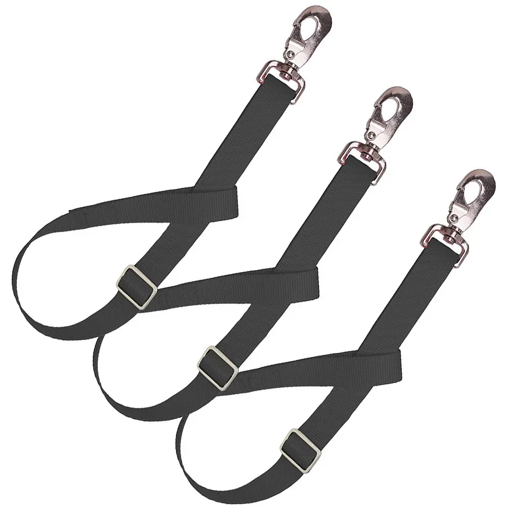 3pcs Adjustable Bucket Hanger For Horse Trailer Durable Feeder Strap Hay Nets Water Buckets Stable Pasture Use Wear-Resistant