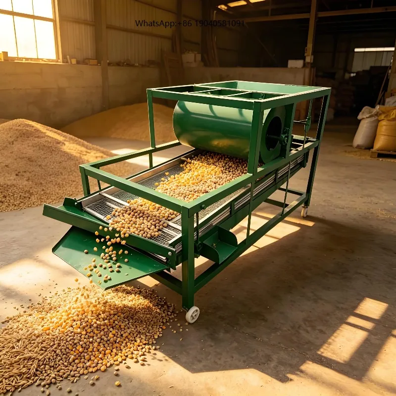 Small Multi-Seed Cleaning Equipment, Electric Wheat Sesame Bean Sunflower Seed Sorting Machine