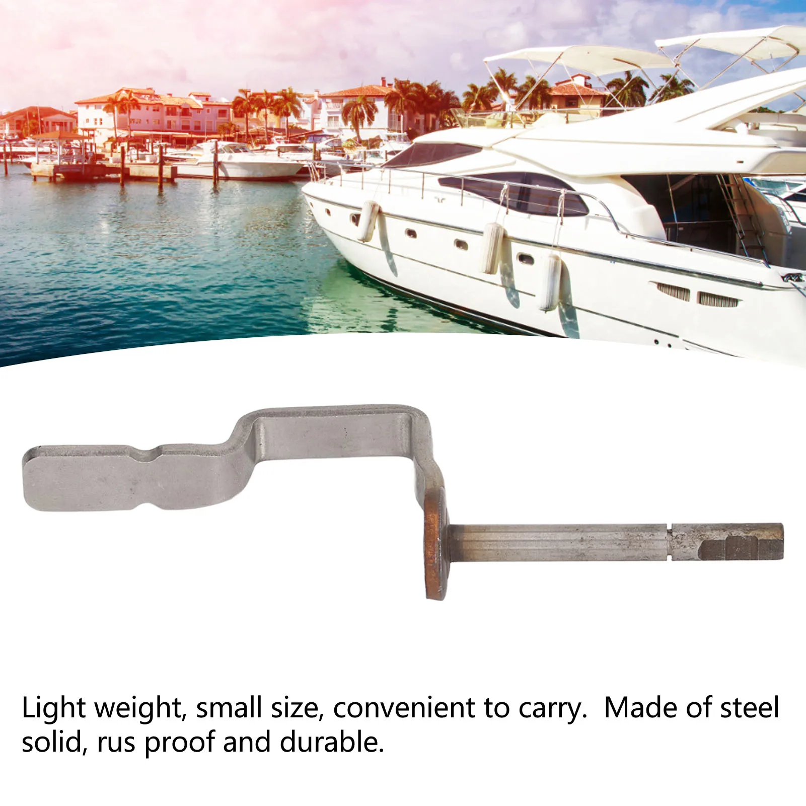 

Рычаг наклона подвесного двигателя для лодки 66M‐43630‐00 Аксессуар для 2-тактного двигателя 15 18 л.с. Рычаг наклона лодки Рычаг наклона подвесного двигателя