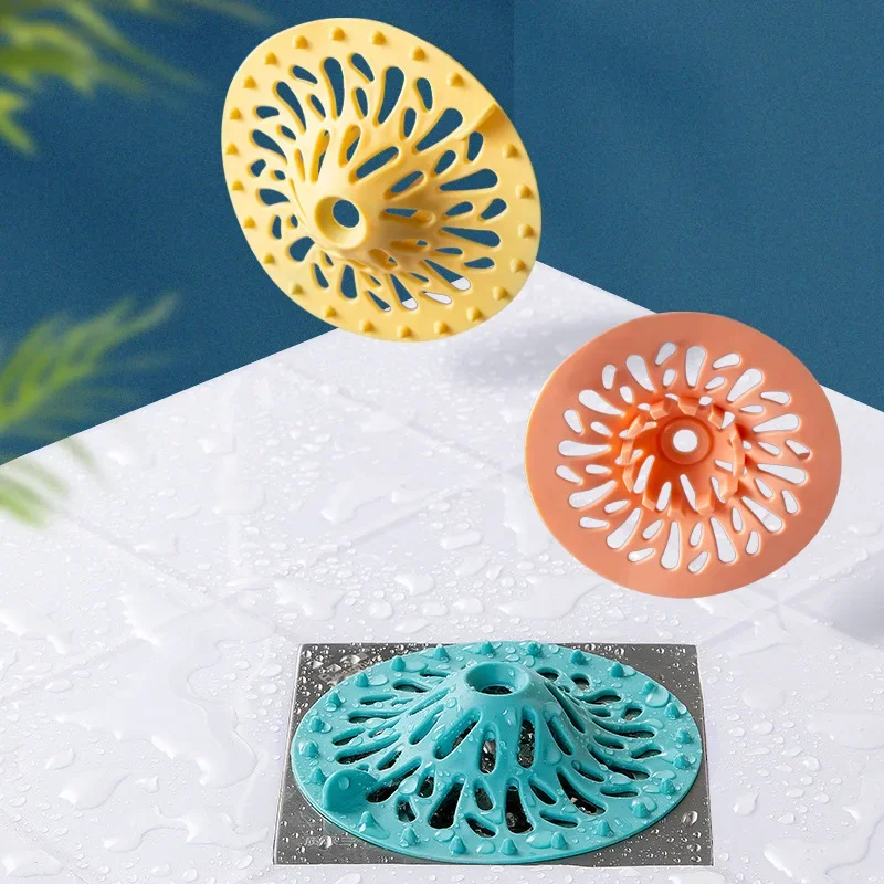 

1Pc Anti-blocking Catcher Hair Stopper Plug Trap Shower Floor Drain Covers Sink Strainer Filter Bathroom Kitchen Accessories