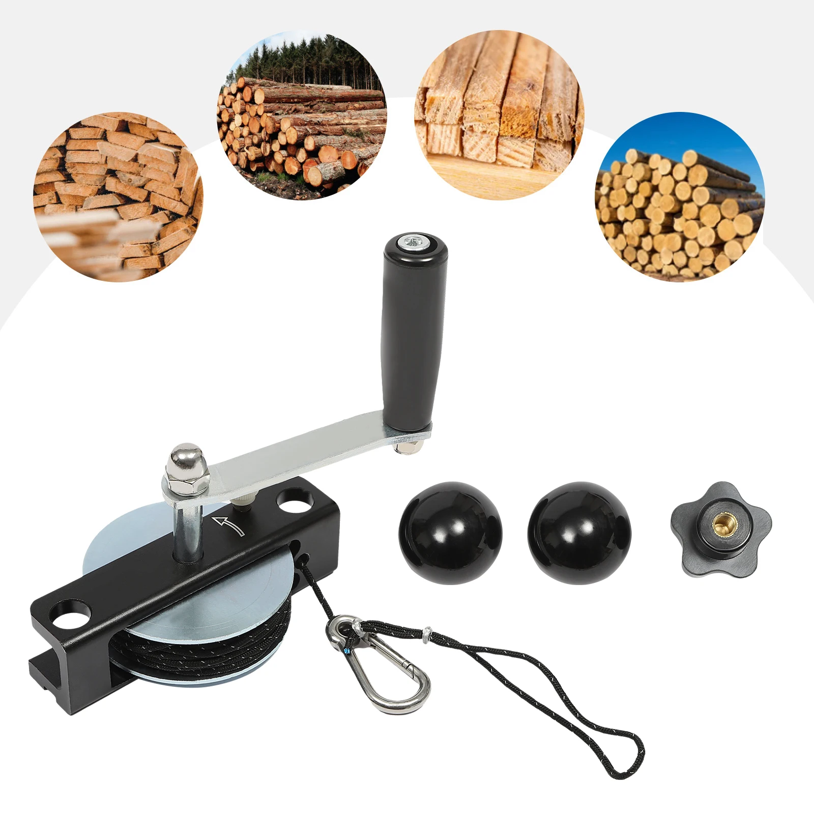

Durable Chainsaw Mill, Galvanized Iron & Aluminum, Adjustable for Various Wood Thicknesses, Lightweight for Log Cutting Tasks