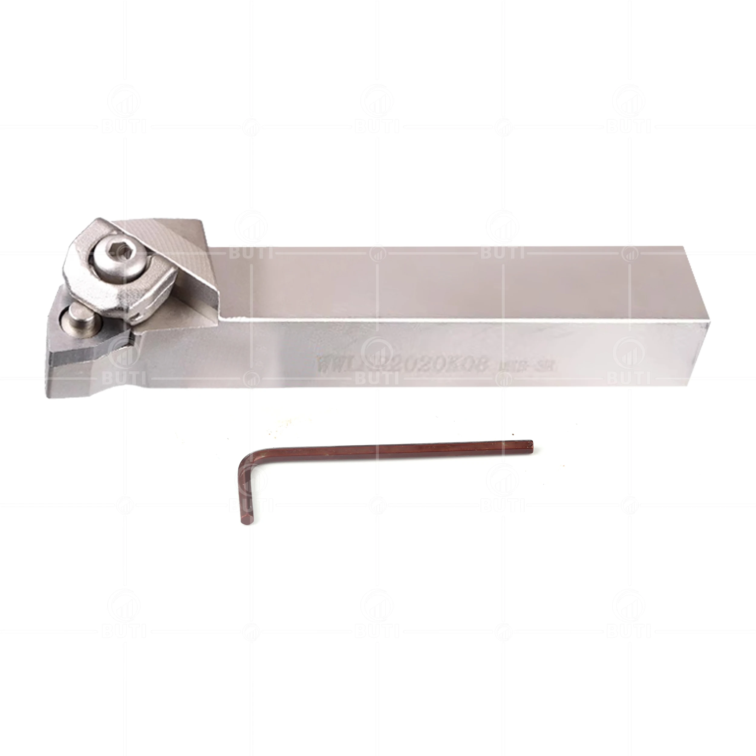 Imagem -03 - Deskar-cnc Cortador de Torno de Metal Suporte Branco Barra de Ferramentas de Torneamento Externo Wnmg Carbide Inserções Wwlnr2023 Wwlnr2525 100 Original