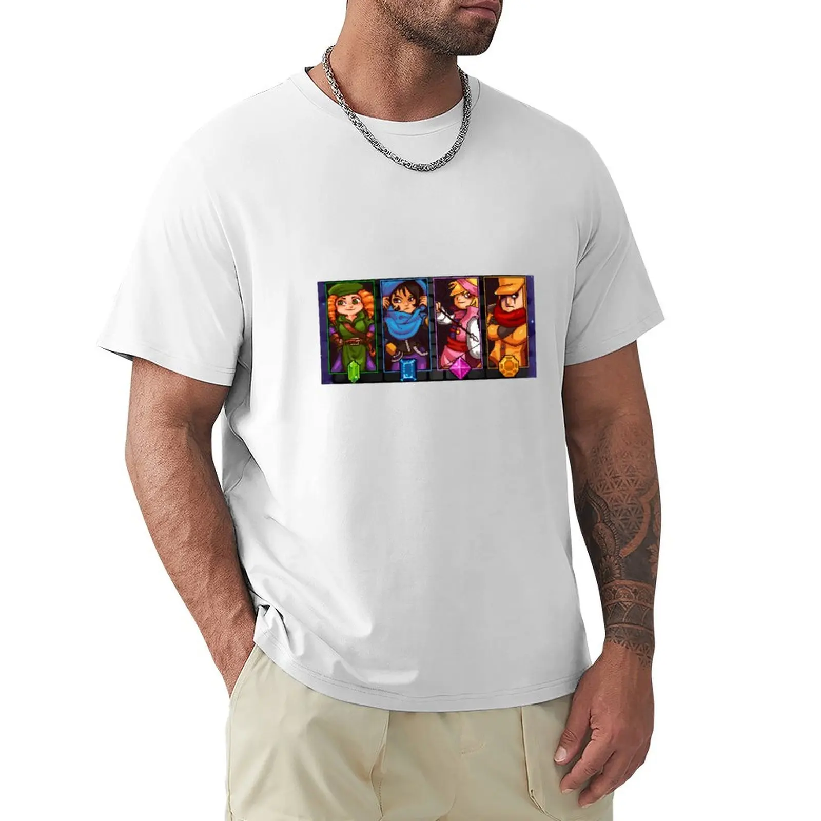 

towerfall T-Shirt tops anime clothes Men's clothing