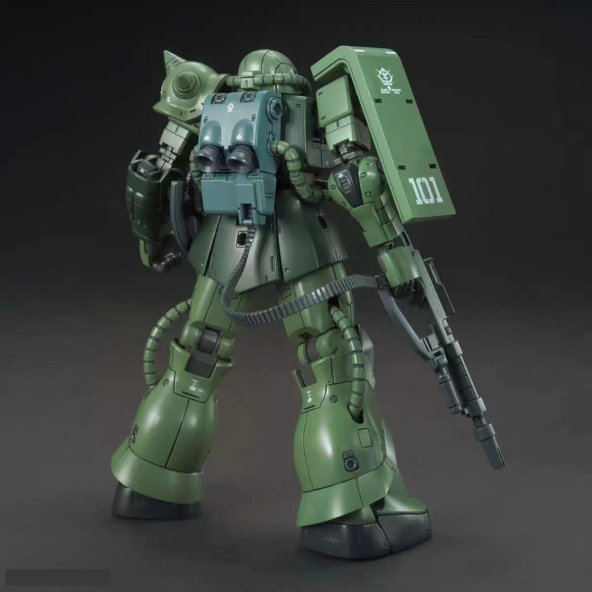 Weimei Hg Gto 1/144 Assembly Model Kit C-6 Model Green Zaku Cannon Ver Action Figure Robot Toy Collectibles Gifts