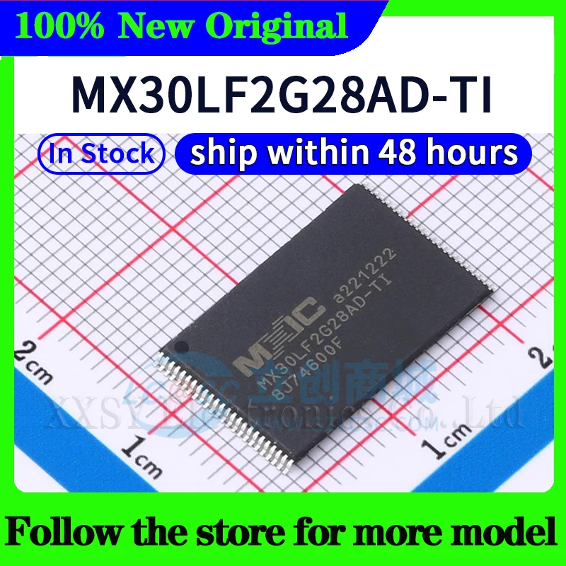 MX30LF2G18AC-TI MX30LF2G28AD-TI MX30LF2G18AC-XKI MX30LF2G18AC-XKJ MX30LF2GE8AB-TI MX30LF2G28AB-TI في المخزون 48 ساعة السفينة